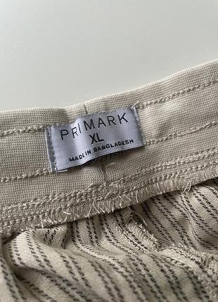 Штани фланелеві беж primark 6