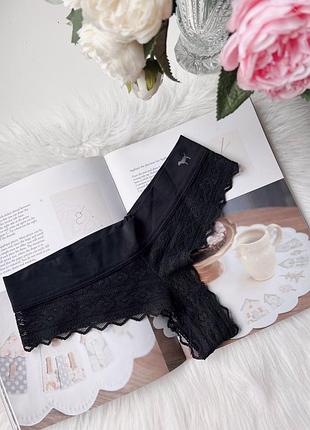 Чорні трусики victoria’s secret