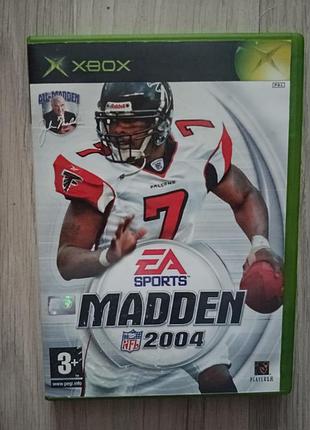 Видеоигра madden nfl 2004 для игровой консоли xbox (original)