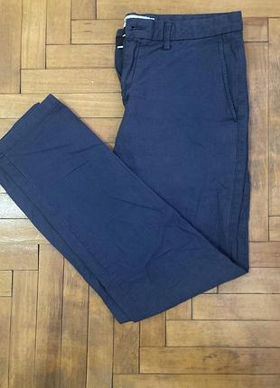 Чоловічі штани lacoste slim fit сині