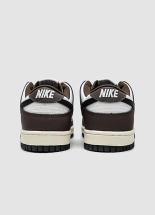 Nike dunk low next nature brown/white 5