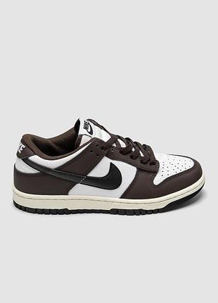 Nike dunk low next nature brown/white 3