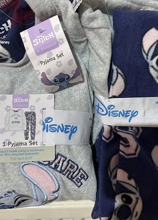 Флісова піжама stitch. 134,140,146 см