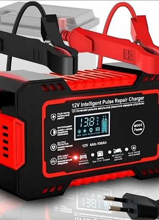 Зарядний пристрій eafc 12v 6a інтелектуальний імпульсний для авто та мото