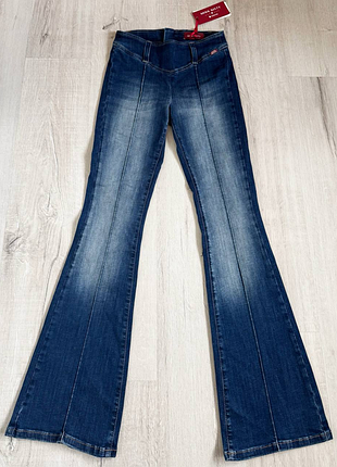 Джинсы клеш низкая посадка винтажные miss sixty y2k dollskill