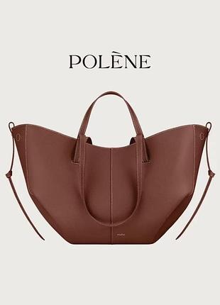 Сумка жіноча polene коричнева