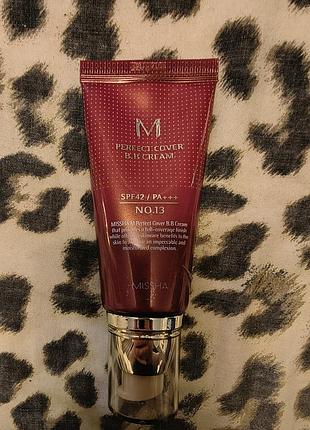 Тональний крем missha m perfect cover bb cream no. 13 . 50 ml