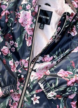 Куртка для дівчинки firetrap водонепроникна з квітковим принтом