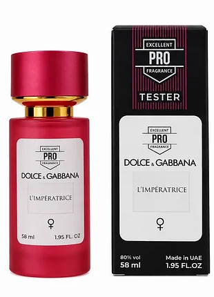 Жіночі парфуми dolce & gabbana l`imperatrice тестер pro 58 мл — свіжий фруктово-квітковий аромат (22620)