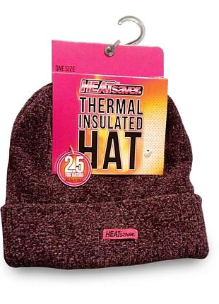 🌟 супертепла зимова шапка heatsaver thermal insulated hat