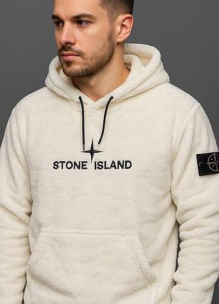Худи мешка stone island, качество премиум, кофта кенгуру с капюшоном