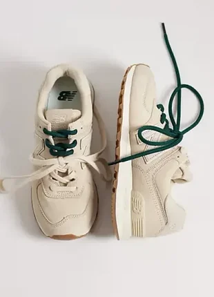 Кроссовки женские new balance 574 бежевые