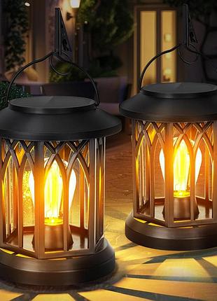 Уличный солнечный фонарь bomier outdoor lanterns, 2 шт., led, ip65
