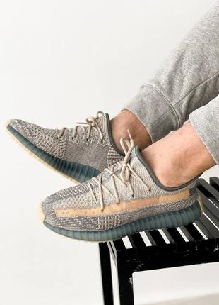 Adidas yeezy boost v350 grey/beige🆕 шикарні кросівки адідас🆕 купити накладений платіж