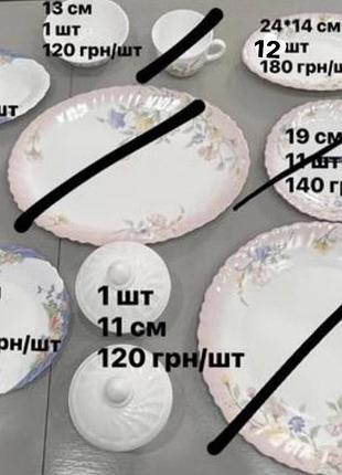 Посуд від luminarc