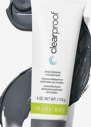Маска для обличчя mary kay clear proof глибоко очищуюча вугільна 114 г