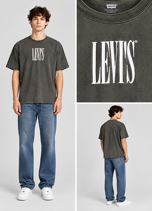 Футболка levi’s / футболка левис чоловіча з принтом | оригінал | m, l
