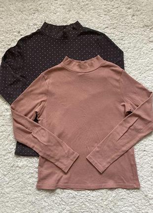 Водолазки для девочки h&m, гольфы h&m, регланы на девочку