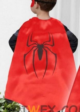 Карнавальні костюми spider man накидка людини-павука червона
