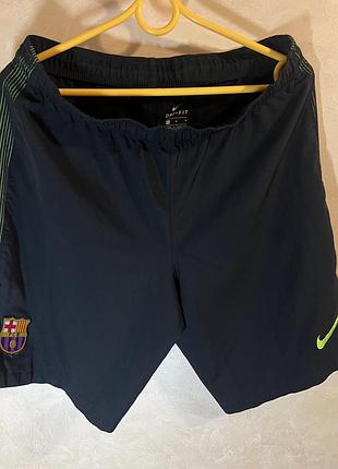 Футбольні шорти nike barcelona розмір m