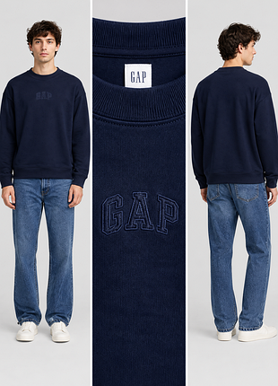 Світшот gap / свитшот геп з мінілоготипом | оригінал | m, l, xl