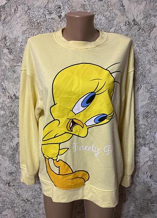Світшот жовтий  tweety pie