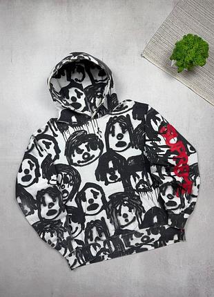 Худі кофта чоловіча коллаборація supreme x yohji yamamoto fall winter 2020 оригінал