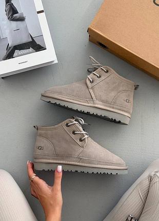Жіночі уггі ugg neumel “grey” 🩶