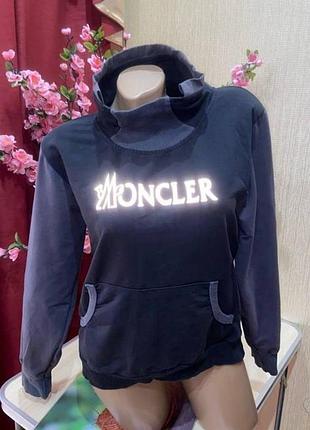 Кофта худи светоотражающая moncler