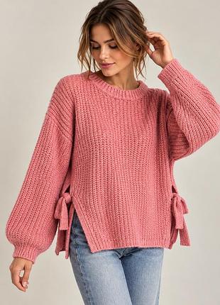 Рожевий светр pepe jeans london 🌸 мозер вовна