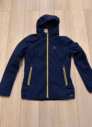 Куртка salomon advancedskin dry синя xs