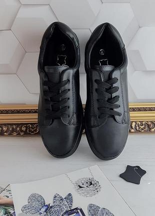 Кеди з натуральної шкіри