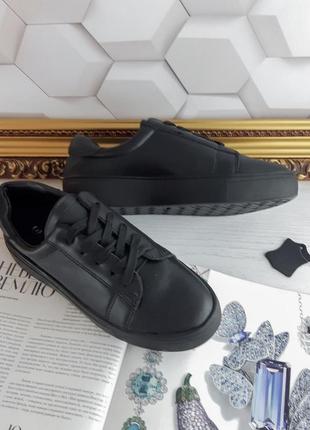 Кеди з натуральної шкіри