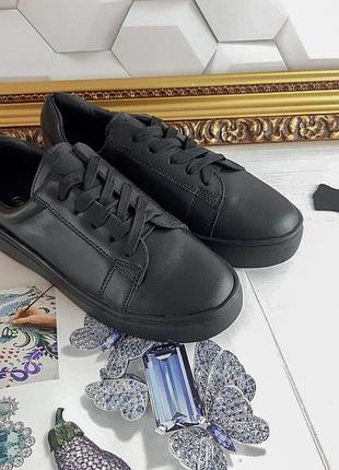 Кеди з натуральної шкіри