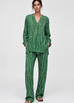 Костюм літній zara 100% віскоза хс