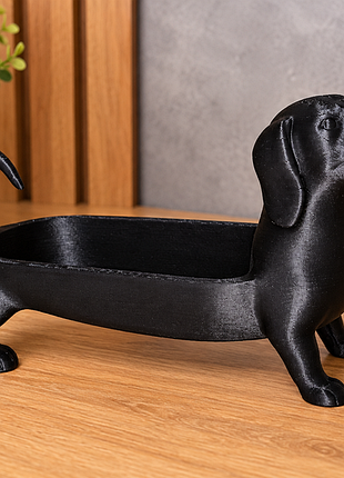 🐶 органайзер-такса для дрібниць — оригінальний декор для дому 🖤