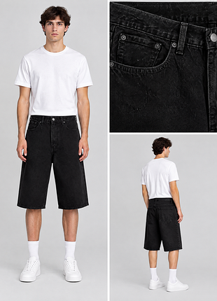 Шорты levi's 470 baggy 14” / шорты лезвия мужские свободные | оригинал | 31, 32, 34