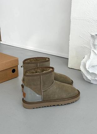 Жіночі уггі ugg classic mini mokko suede🤎 7