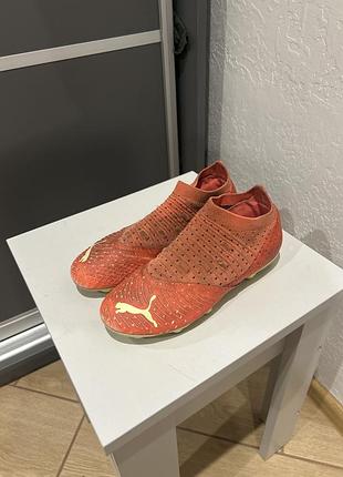 Бутси puma помаранчеві 36 розмір