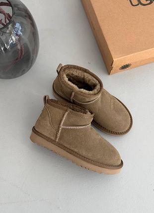 Жіночі уггі ugg ultra mini brown 🤎