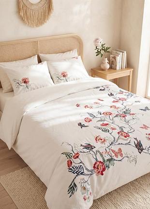 Комплект постельного белья кing ikea jättelilja (эттелилья),