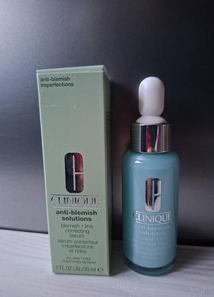 Clinique anti-blemish solutions blemish + line correcting serum