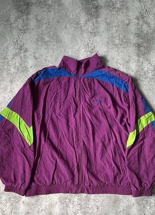 Вінтажна олімпійка adidas у стилі колор-блок, така як nike, puma, reebok.