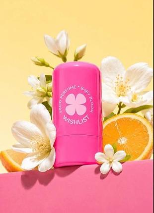 Твердый парфюм-брелок baby bloom&nbsp;wishlist solid perfume, 4 мл.
