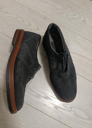 Туфли мужские замшевые