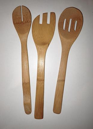 Кухарські лопатки та ложки, 3 шт.