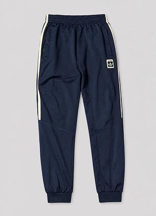 Чоловічі спортивні штани adidas originals adibreak track pants у темно-синьому кольорі