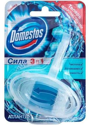 Блок для туалетів 1шт гігієничний 35г атлантик тм domestos