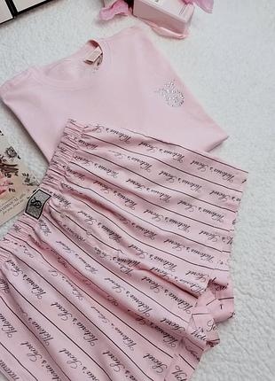 Піжама бавовняна з шортами victoria’s secret оригінал
