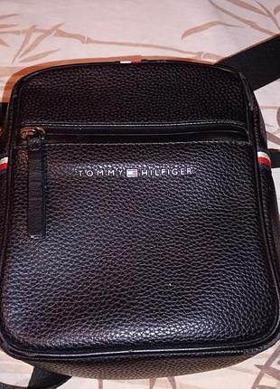 Сумка чоловіча tommy hilfiger чорна